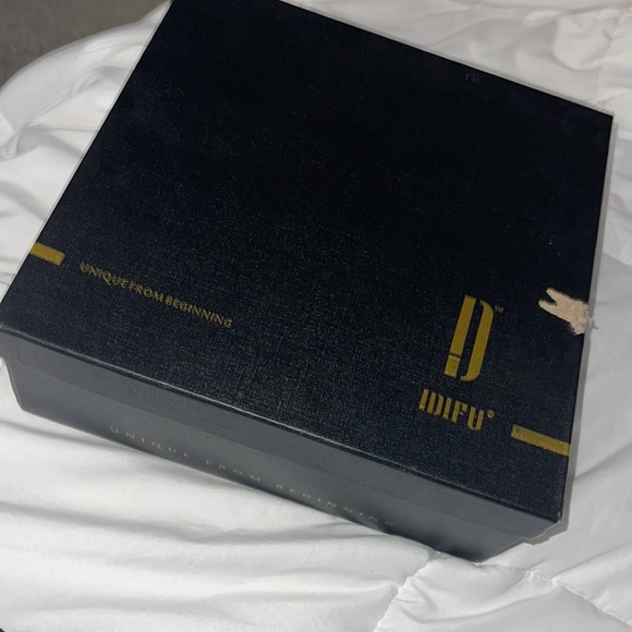 Black suede ankle booties - Picture 5 of 6